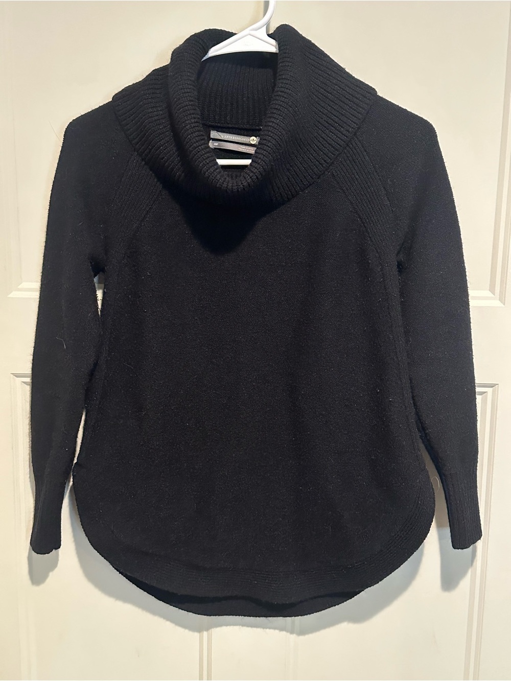 By Anthropologie Black Cowl Neck Women’s Sweater - S